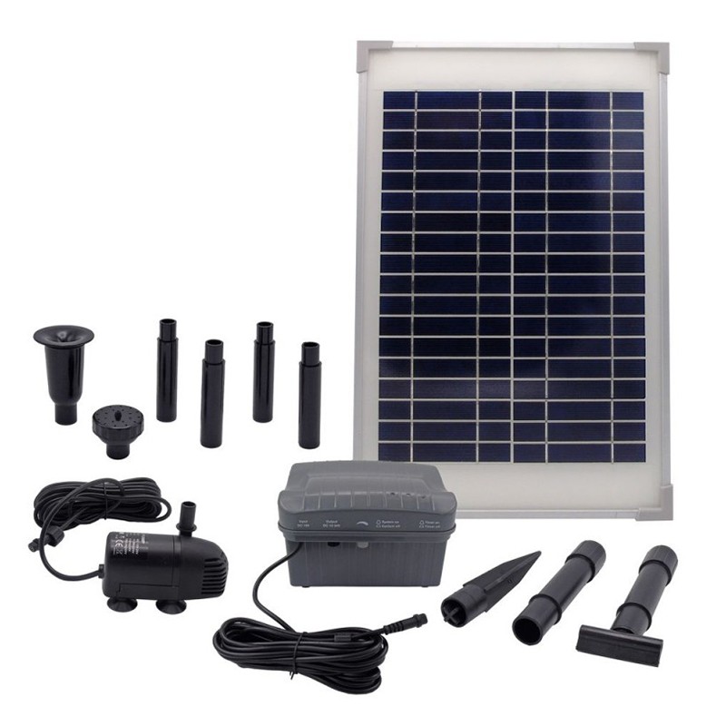 Solarmax 600 Accu - pompe solaire avec batterie pour jet d'eau