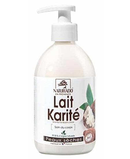 Naturado Lait corporel Karité peau sèche 500ml