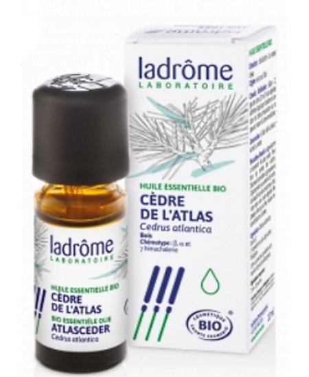 Ladrôme - Huile Essentielle Bio - Cèdre de L'Atlas - 10 Ml