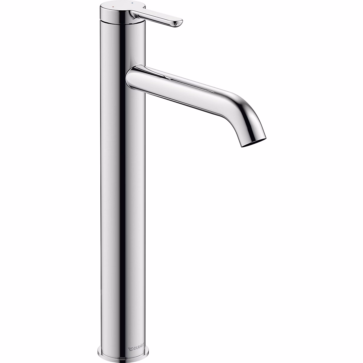 Duravit C.1 Mitigeur monocommande de lavabo XL | Chromé Brillant – sans vidage – C11040002010