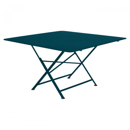TABLE CARGO 130X130 BLEU ACAPULCO FERMOB®