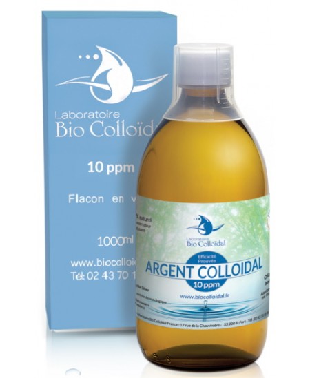 Bio Colloïdal Argent Colloïdal 10 PPM