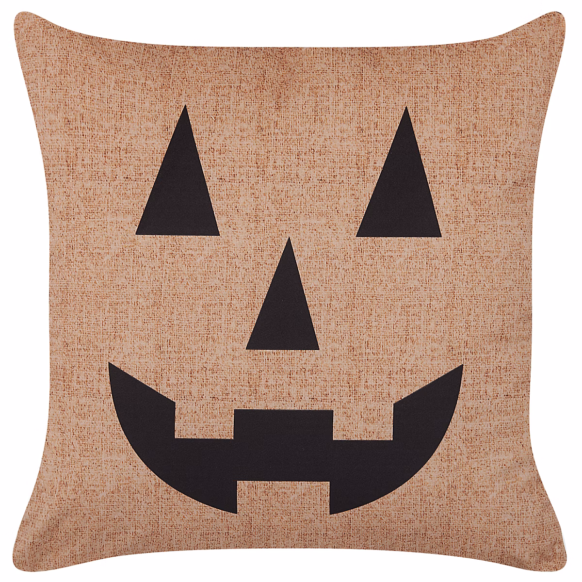 Coussin SEBES 45 × 45 cm Velours Beige Motif abstrait