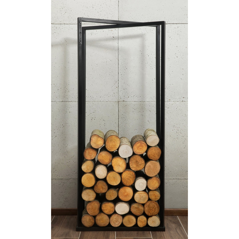 Porte-bûches «LUIS» 120x40x20cm - Réf 333242