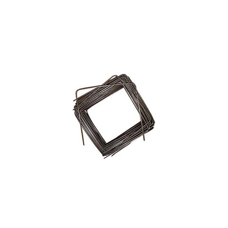 Agrafes métalliques 20x20x20cm ø4mm - Pour toile de Paillage