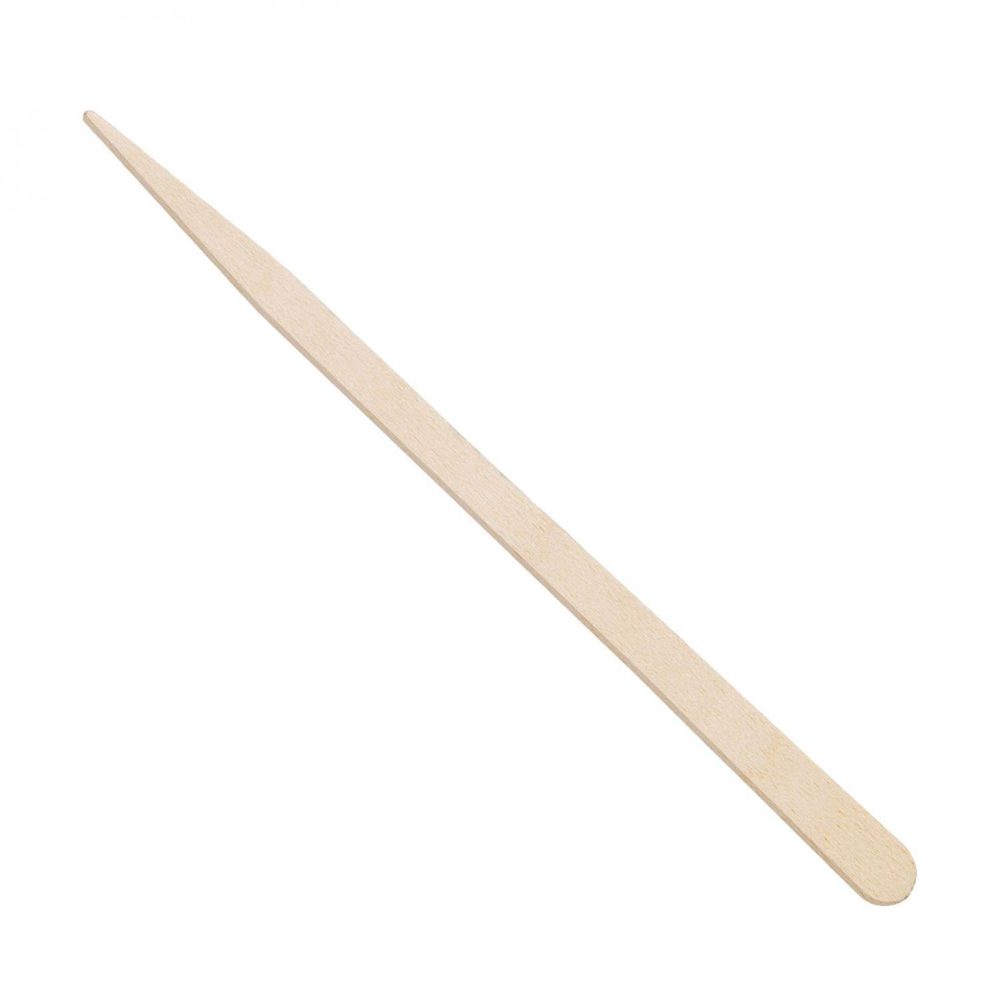 VIVEZEN Lot de 200 spatules d'épilation sourcils en bois