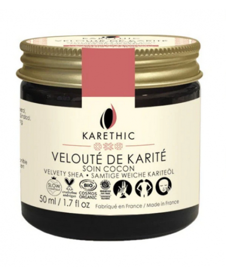 Karethic - Velouté de Karité 70% Beurre de Karité parfumé à la Mangue fraîche - 50 ml
