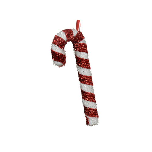 SUSPENSION POUR SAPIN SUCRE D'ORGE ROUGE/BLANC