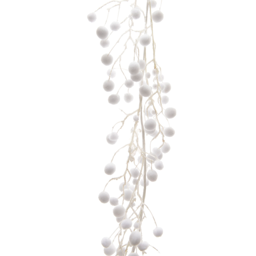 GUIRLANDE POUR SAPIN EFFET BOULE DE NEIGE EN NYLON - 1M30