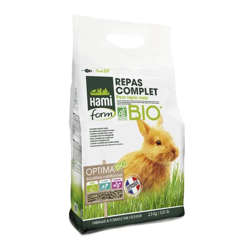 Ambiance jardin：Premium optima bio pour lapin 2,5 kg