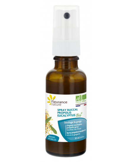 Fleurance Nature - Spray buccal Propolis Eucalyptus Bio - 30ml