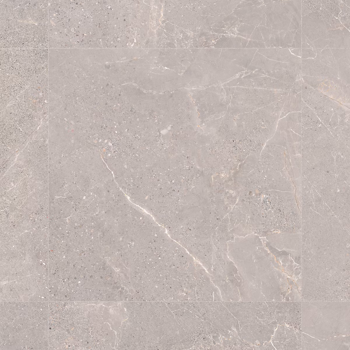 Carrelage effet Pierre Gris Silver 60 × 60 × 0 – 9 cm In&Out Torvane, Sol et mur intérieur et Sol extérieur (vendu par carton de 1,08 m