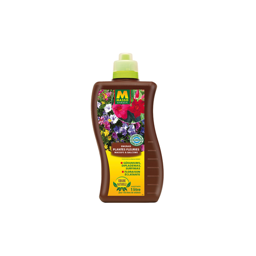 ENGRAIS LIQUIDE PLANTES FLEURIES MASSO® - 1L