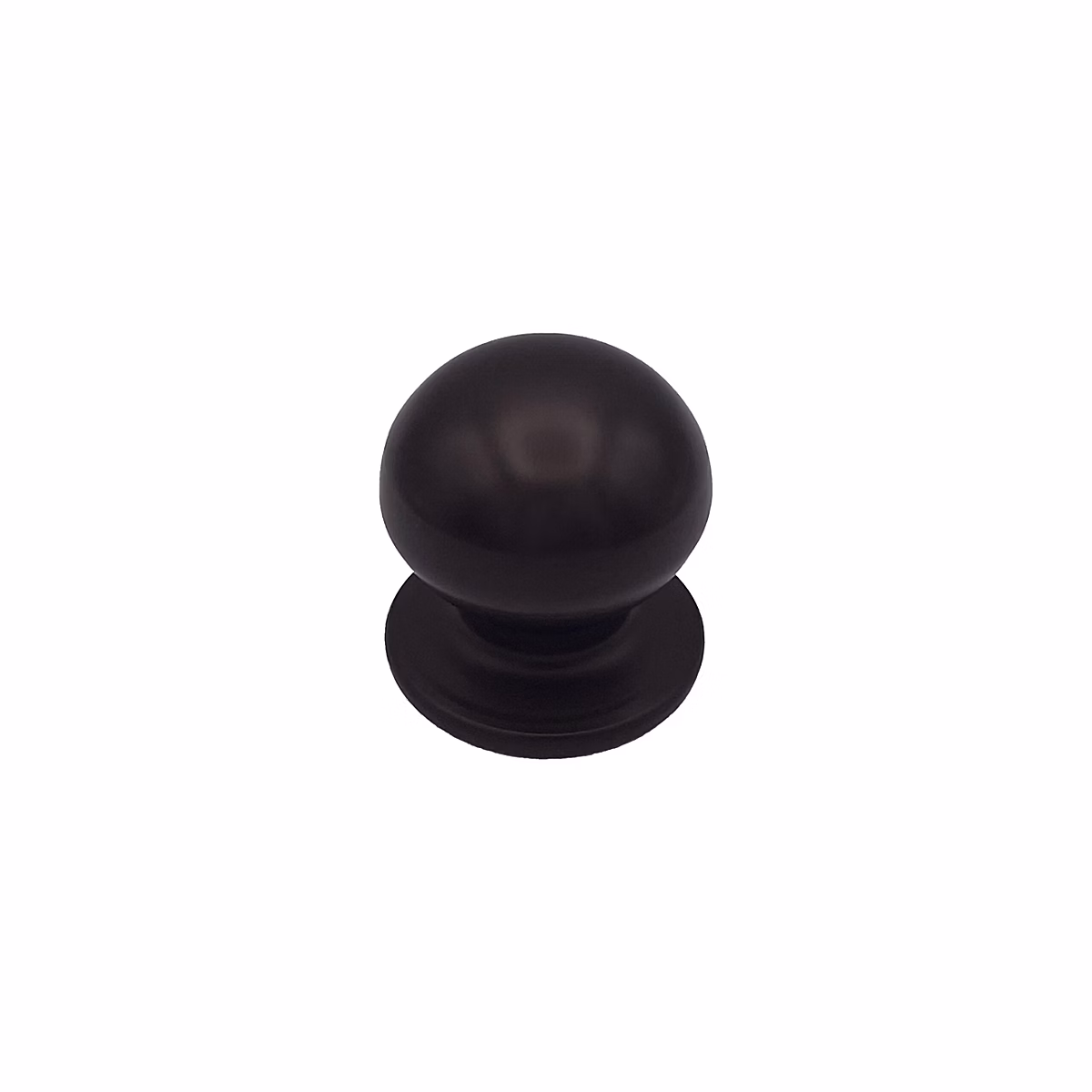 Bouton tirant de porte fixe D70 mm en aluminium Marron foncé – breveté | boutons | lot de 6