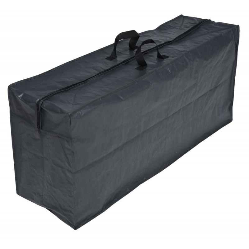 Housse protection coussins gris - Résistante PE 100g/m²