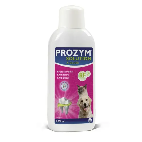 Accessoire jardin：Solution buvable pour l’hygiène bucco-dentaire des chiens - 250 ml