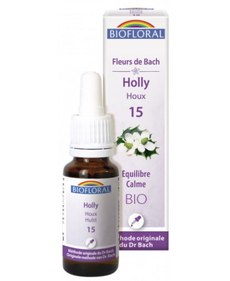 Biofloral - Elixir Holly n° 15 Houx - 20 ml