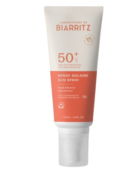 Laboratoire de Biarritz Spray Solaire SPF 50+ Huile de Coco et Alga Gorria 100ml