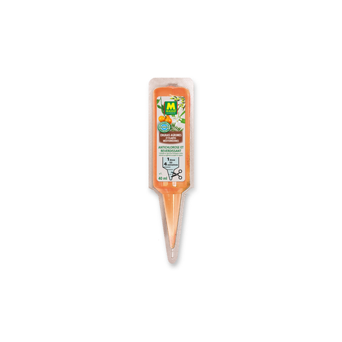 ENGRAIS PIPETTES MONO-DOSES AGRUMES & PLANTES MÉDITERRANÉENNES MASSO® - 40ML