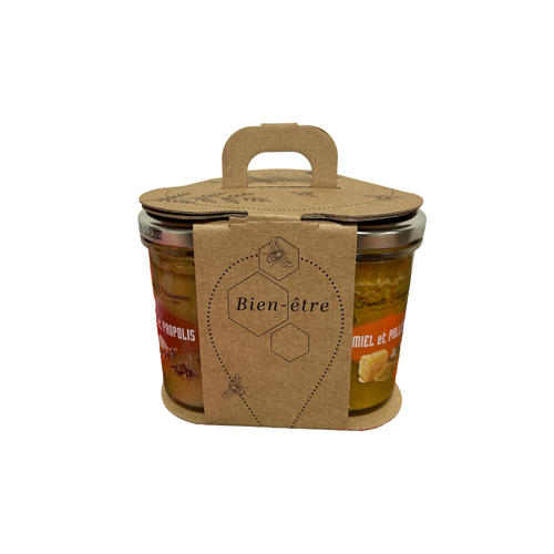 COFFRET MIEL BIEN-ÊTRE FAMILLE PERRONNEAU - 250G - X3