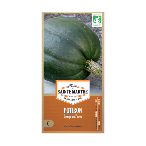 GRAINES POTIRON COURGE DU PÉROU BIO