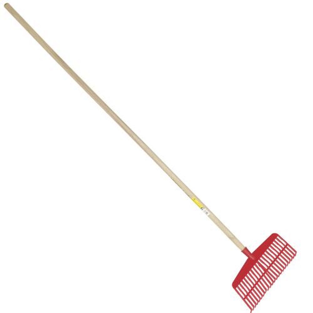 OUTILS PERRIN Balai à gazon polymere 39 cm manche 1,65 m