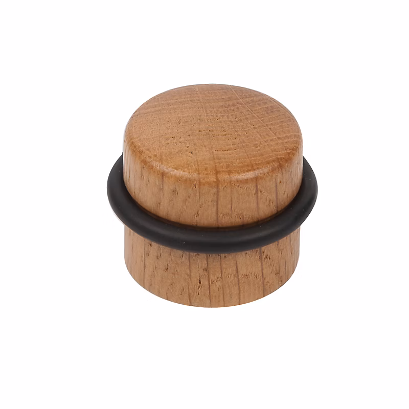 Butée de porte en bois chéne diamètre 37 mm piéces – lot de 36