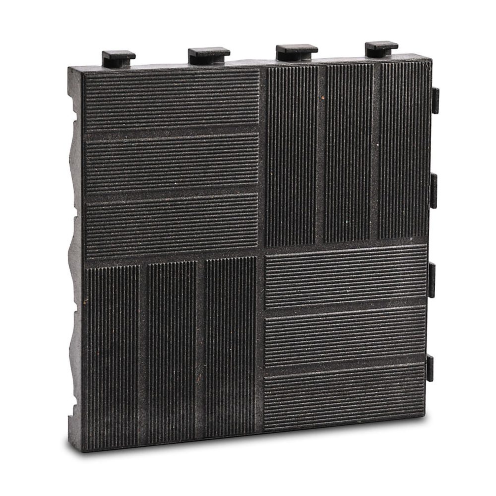 Dalle de terrasse composite anthracite LATERA Original 40x40x4 – 5 cm