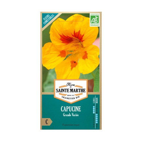 GRAINES CAPUCINE GRANDE VARIÉE BIO