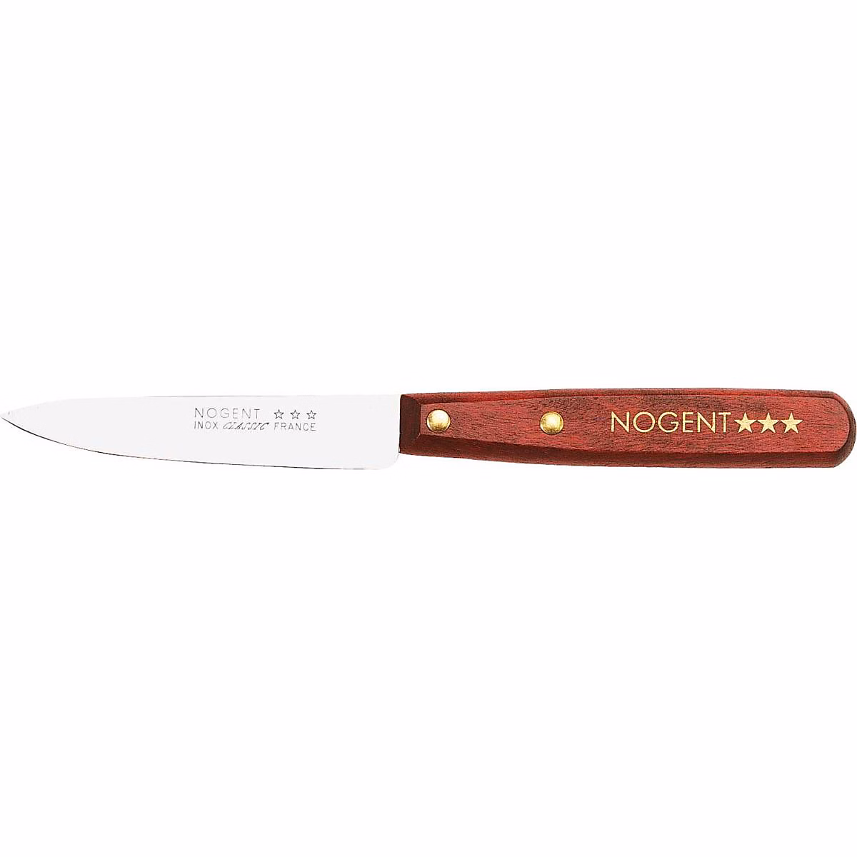 Couteau d'office en bois teinté Merisier 9 cm – Réf. ULZVPPMEE9960886196