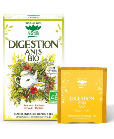 Romon Nature - Tisane Digestion Anis - 20 sachets