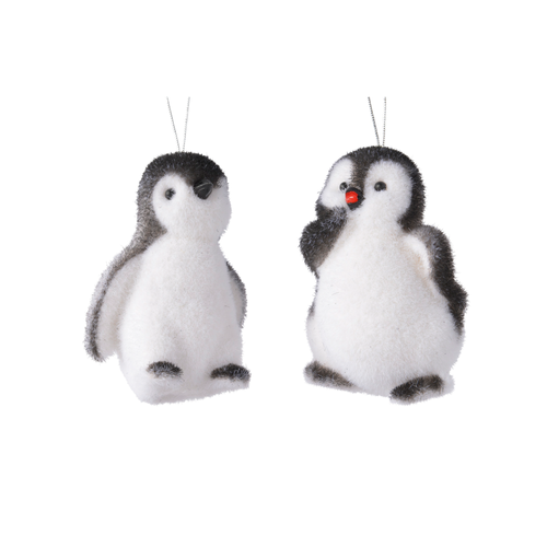 SUSPENSION PINGOUIN NOIR & BLANC - H9CM