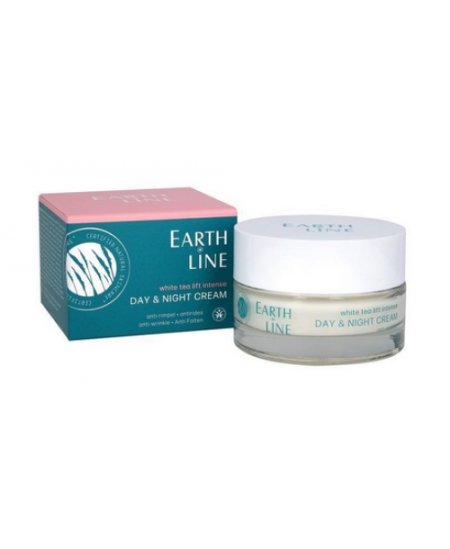 Earth Line - Crème anti age jour nuit Lift Intense au thé blanc - 50 ml