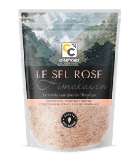Comptoirs et Compagnies - Sel Rose fin de l'Himalaya - 500 g