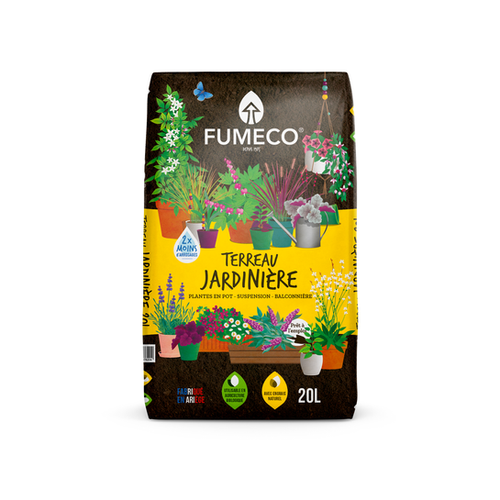 TERREAU JARDINIÈRE FUMECO® - 20L