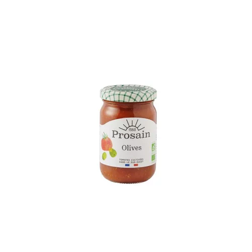 À adopter pour l’extérieur：Sauce tomate aux olives bio en bocal de 200 g