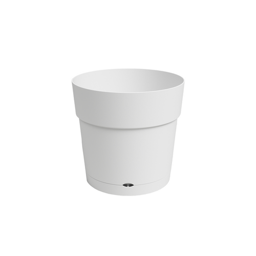 POT CAPRI WIDE RESERVE D'EAU - ARTEVASI® - ∅50CM - BLANC