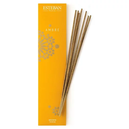 Moderne au jardin：Encens indiens Ambre Esteban - 20 bâtonnets