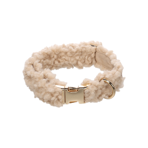 COLLIER POUR CHIEN 'POOKIE' FLAMINGO® - BEIGE - XS