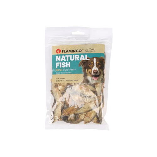 FRIANDISE POUR CHIEN FLAMINGO® - NATURE SPRAT - 100G