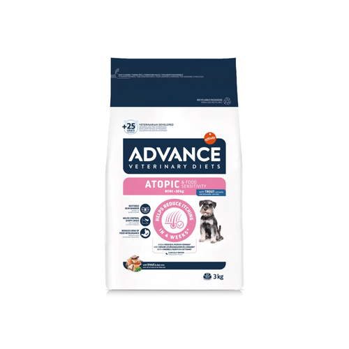 CROQUETTES CHIEN ADVANCE® VETERINARY DIETS - ATOPIC MINI - 1,5KG
