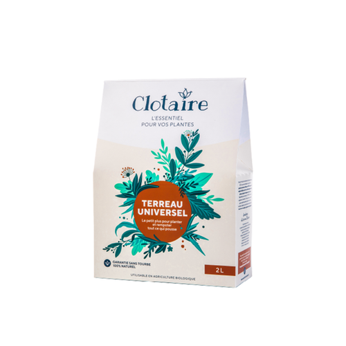 TERREAU UNIVERSEL CLOTAIRE® - 2L