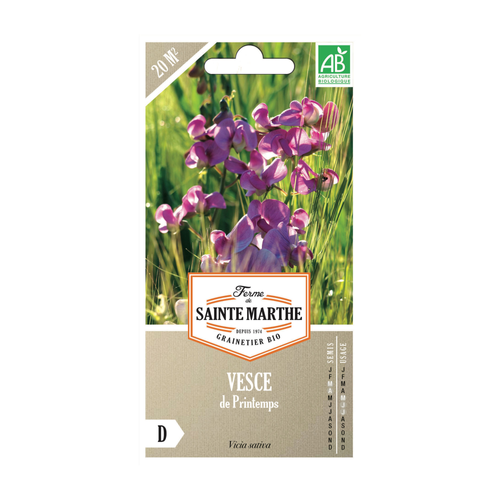 GRAINES VESCE DE PRINTEMPS BIO - 150G