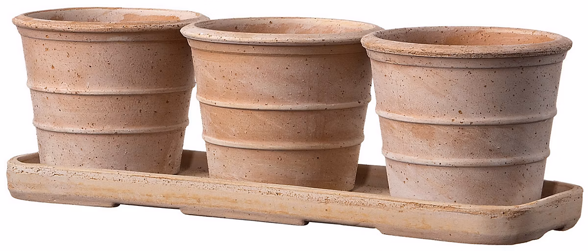 Kit Trio Vaso mini Siena terre cuite – Réf. RTOACYEKB0559895689
