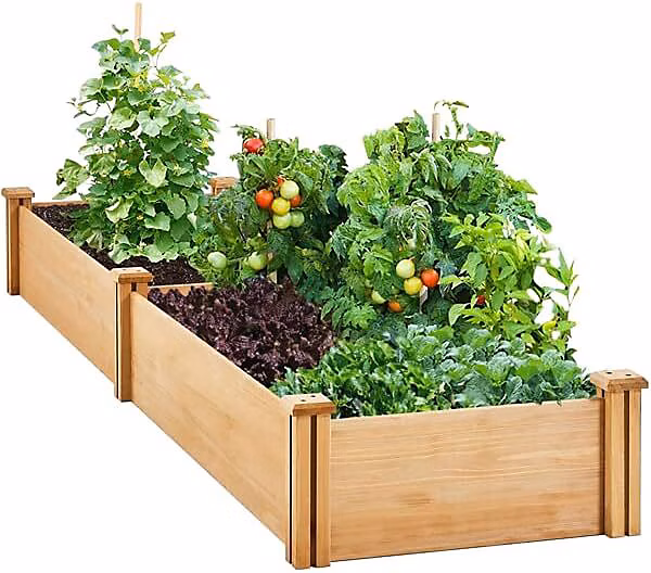 Carré Potager en Bois Surélevé pour Jardin et Terrasse – Réf. PFMVLCZGK6537279871