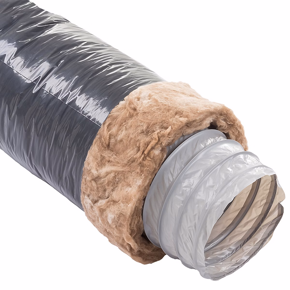 VMC et aérateur – Gaine flexible isolée pour réseau VMC en habitat pavillonnaire S1P Ecosoft ø80 mm