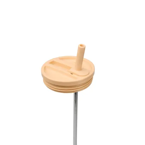 Pour vos moments en extérieur：Bouchon étanche abricot pour Travel Cup isotherme Qwetch 900 ml - la pièce