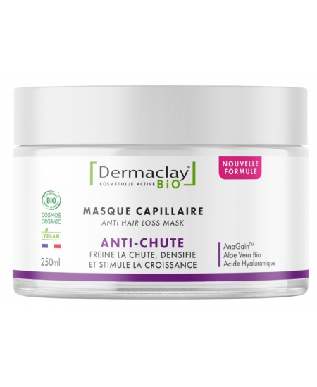 Dermaclay - Masque capillaire anti chute bio - 250ml
