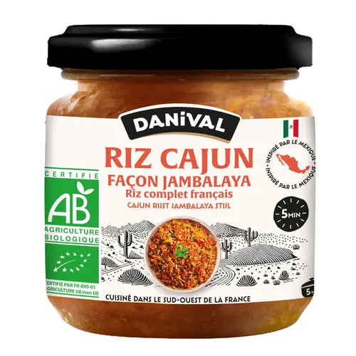 Choix pour le jardin：Riz cajun façon jambalaya bio Danival - 320 g