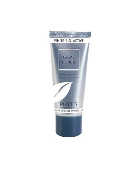 Phyt's - White Bio Active Crème de nuit éclaircissante - 40 gr